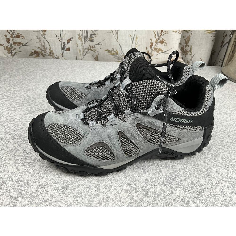 Merrell Yokota 2 Suede Hiking Shoes Men’s 11 Granite Grey Gorpcore Urban Hiker - Picture 6 of 9